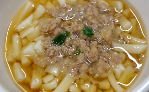 肉味噌うどん