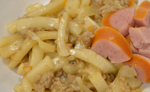 焼うどん、フランクフルト